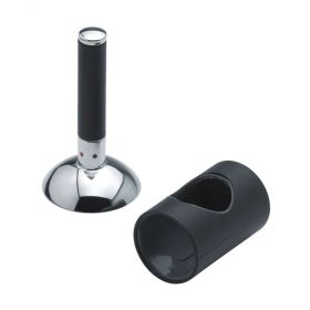 48410.74 - Abdeckung und Griff für Damixa Arc Spültisch- und Waschtisch- /Bidetarmatur, Farbe chrom/schwarz