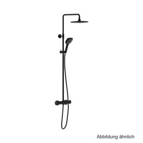 Damixa Pine Thermostat Duschsystem, integr. Umstellung, „Mattschwarz“, 5797061
