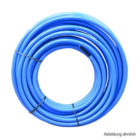 Geberit Mepla Systemrohr ML 26 x 3 mm 6 mm rund vorgedämmt blau im Ring 25 m