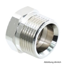 Geberit Übergang Eurokonus, mit Innengewinde 3/4" x M22 x 1,5 mm, vernickelt