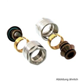 Geberit PushFit Anschlussverschraubung, zu Eurokonus 16 mm x 3/4", Messing