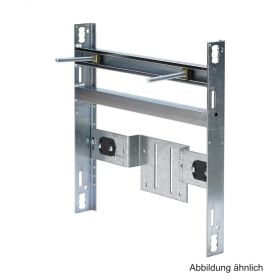 Viega Steptec Waschtisch-Modul 430mm f.barrierefreien WT,Stahl, verzinkt, 655976