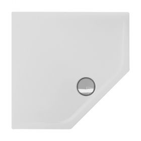 5-Eckduschwanne Adria F 90x90x2,5 cm, manhattan