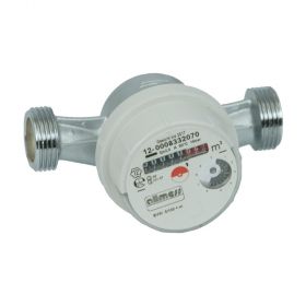 Allmess Aufputz-Wasserzähler Universal EVW 3/110-V TU6 +m,(warm bis 90°C),3/4"AG