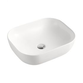 Design Aufsatzbecken "SlimRim" 500 x 400 mm, weiß