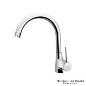 Ideal Standard Nora Einhebel-Küchenarmatur DN 15, ND mit schwenkb. Rohrauslauf, verchromt, B9329AA