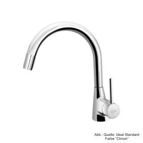 Ideal Standard Nora Einhebel-Küchenarmatur DN 15, ND mit herausziehbarer Handbrause, verchromt, B9331AA