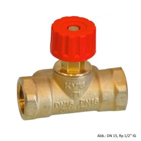 Danfoss Strangabsperr-u. Messventil ASV-M mit AG, DN15, G 3/4"A, PN 16, 003L7696