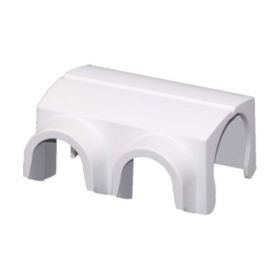 Danfoss Kuststoffabdeckung für VHS-Eck in RAL 9016, (Badheizkörper), 013G4673