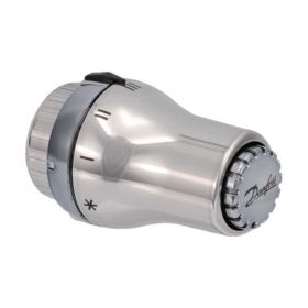 Danfoss Fühlerelement in Sonderfarbe RAS-D begrenz. & blockierbar,Chrom 013G5128