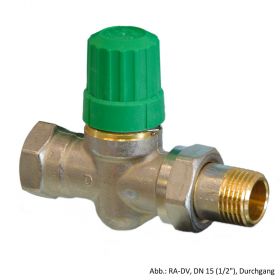 Danfoss Ventilgehäuse RA-DV 20 (3/4"), Durchgang, Dynamic Valve, 013G7726