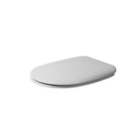 Duravit Duraplus WC-Sitz mit Deckel, weiße Kunststoff-Scharniere,weiß,0066300000
