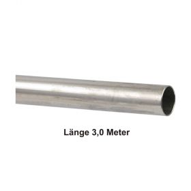 Edelstahl Systemrohr 1.4401, Länge 3,0m, 88,9 x 2,0 mm