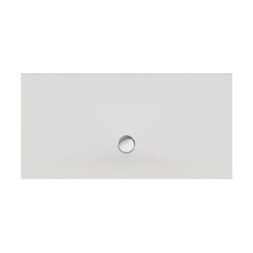Rechteckduschwanne Flat New E 160x80x2,5 cm, weiß