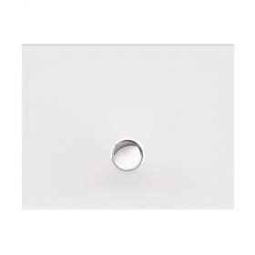 Viereckduschwanne Flat New E 80x80x1,5 cm, weiß