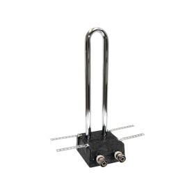 Alpex F 50 PROFI Heizkörperanschluss-Block,15mm verchromtes Anschlussrohr,16x2mm
