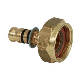 Geberit Mepla Übergang mit Überwurfmutter (Rotguss) 26 mm - 1 1/2"