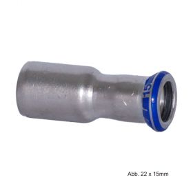Geberit Mapress Edelstahl Reduzierstück, 88,9 x 76,1mm