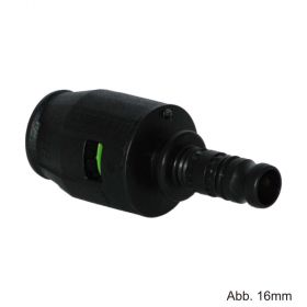 Geberit PushFit Übergang auf Mepla 25 x 26mm, PVDF