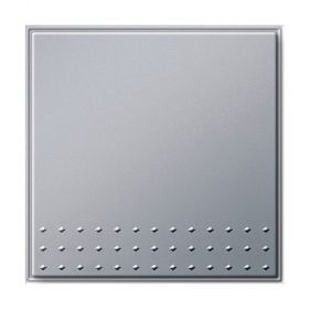Gira TX_44 Tastschalter Wippe, Universal Aus-Wechselschalter, alu 012665