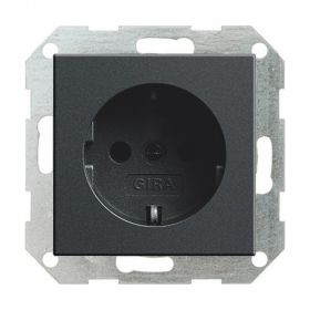 Gira System 55 SCHUKO-Steckdose 16A, 250V, anthrazit 018828