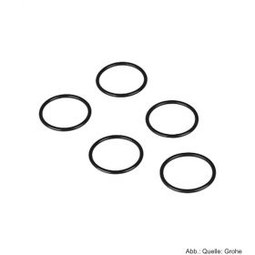 GROHE O-Ring 26x2 5 Stück, verchromt 0120600M