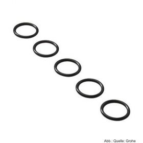 GROHE O-Ring 22x3 5 Stück, verchromt 0128400M