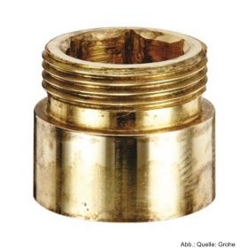 GROHE Sitz für Thermostat DN 15, verchromt 02406000