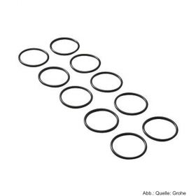 GROHE O-Ring 32x2,5, 10 Stück, verchromt 0268000M