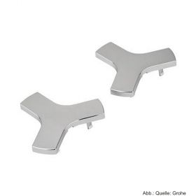 GROHE Abdeckkappe, 2 Stück, verchromt 0635600M