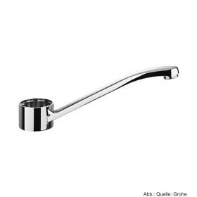 GROHE Rohrauslauf, Ausladung 218 H:100, verchromt 06410000