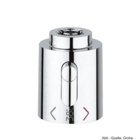 GROHE Temperaturwählgriff Atrio für Thermostat, verchromt 06676000