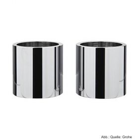GROHE Hülse Atrio für 3-Loch Waschtisch/Bidetbatterie, verchromt 08124000