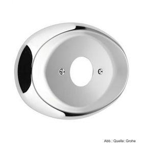 GROHE Rosette L=230, B=157 für Grohmix, verchromt 08365000