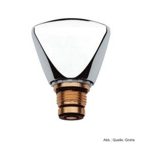 GROHE Oberteil mit TDL-Griff 1/2" Markierung rot, verchromt 11119000