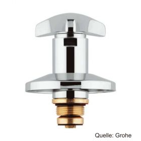 GROHE Oberteil 3/4" für UP-Ventile Markierung blau, verchromt 11504000