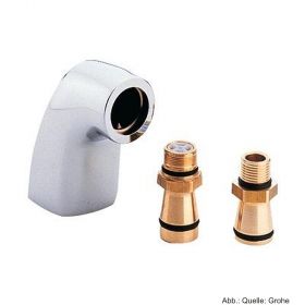 GROHE Standanschluss 1/2", 57mm Ausladung u. 70mm Auslaufhöhe,verchromt 12092000