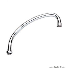 GROHE Rohrauslauf f. Küchen-Standbatt. m. 235mm Ausladung, verchromt 13077000