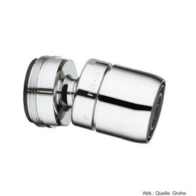 GROHE Kugelgelenk-Mousseur mit M 24 x 1 Aussengewinde, verchromt 13915000