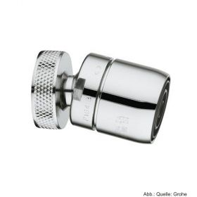 GROHE Kugelgelenk-Mousseur mit M 22 x 1 Innengewinde, verchromt 13925000