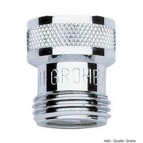 GROHE Rückflussverhinderer, verchromt 1416500M