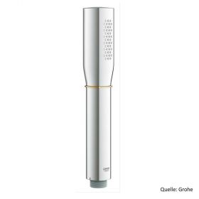 GROHE GRANDERA Stick Handbrause, Metall, Strahlart Rain, chrom/gold 26037IG0