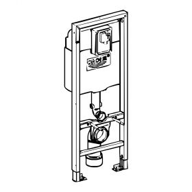 GROHE Rapid SL f. Wand-WC und Spülkasten 6 l, 1,13m BH,bf. Montage 38675001