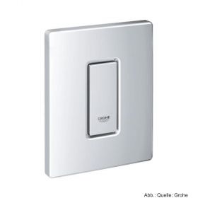 GROHE Skate Cosmopolitan Betät.splatte f. Urinal Fertigmontageset chrom 38784000