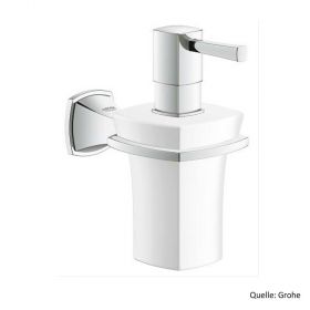 GROHE GRANDERA Halter mit Keramik-Seifenspender, chrom 40627000