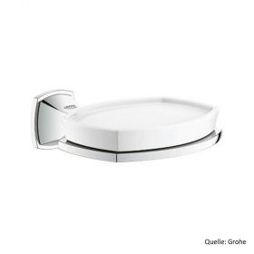 GROHE GRANDERA Halter mit Keramik-Seifenschale, chrom 40628000