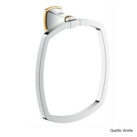 GROHE GRANDERA Handtuchring, chrom/gold 40630IG0