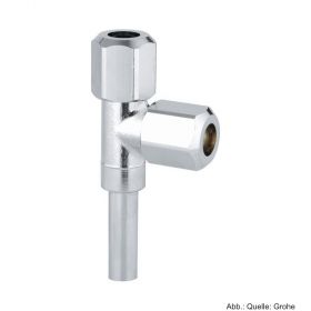 GROHE Original WAS T-Abzweigstück DN 10 für Eckventile verchromt 41007000