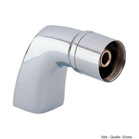 GROHE Standanschluss 1/2" f. Europlus Batterien mit 70mm Höhe,verchromt 46121000