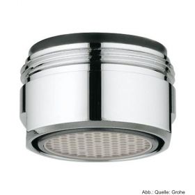GROHE Armaturenzubehör Mousseur, AG, M24x1, Aqua Guide, chrom 64451000